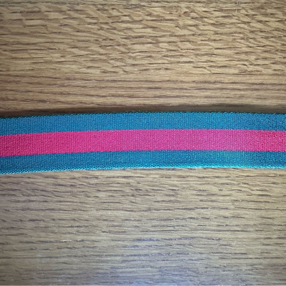 Gucci Web Belt with silver G buckle - Picture 5 of 5